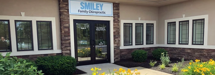 Chiropractic Indianapolis IN Front of Clinic Contact Us